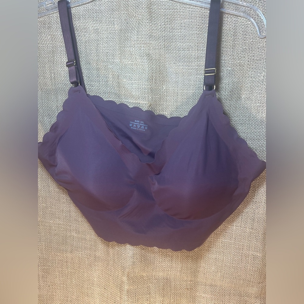Seamless Purple Bralette